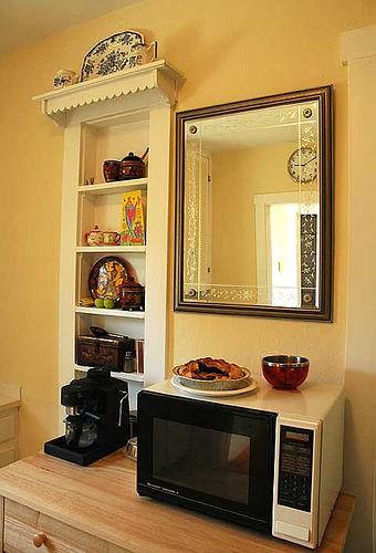 Gương soi... trong bếp